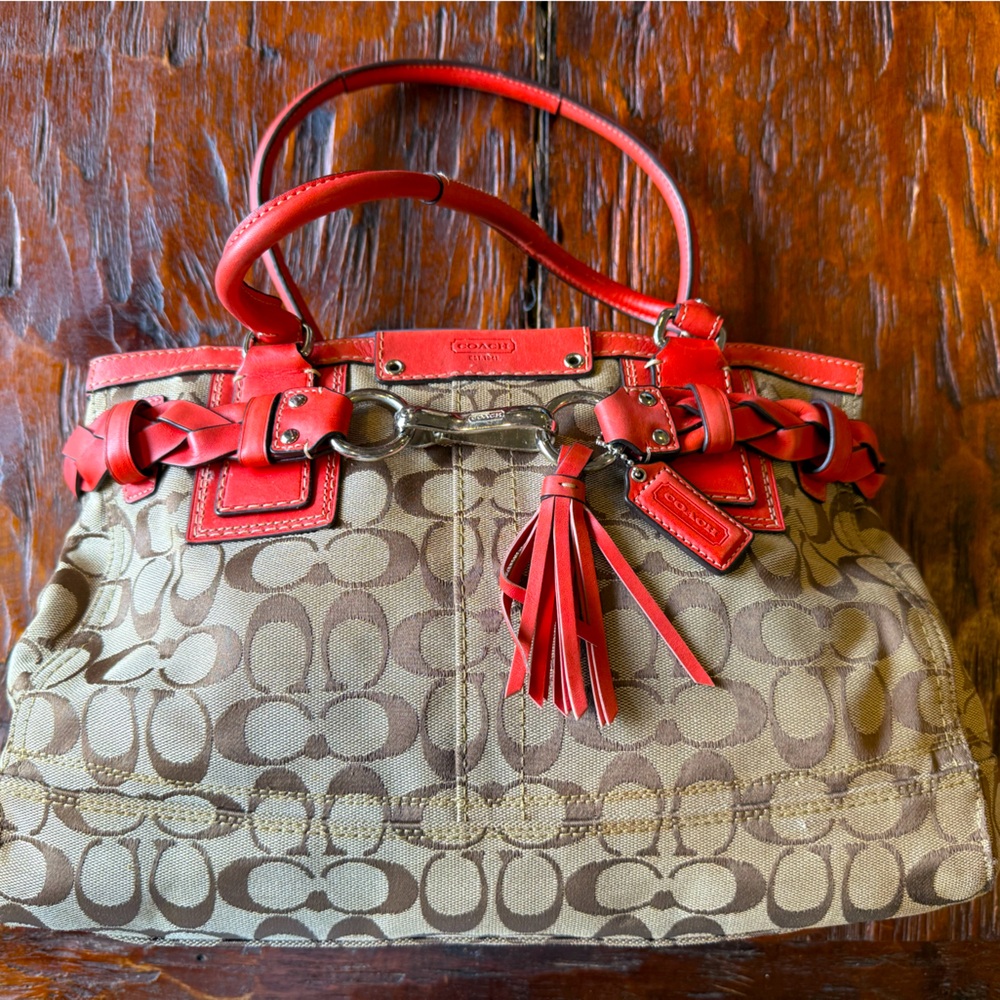 Coach Patterned-Coach Bag